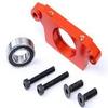 CNC Metal Brake Mount(Optional Silver and Orange) for Baja Parts, (Color: Orange) view 1