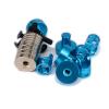 1Set 21mm Long Magnetic Stealth Invisible Body Shell Mount Posts Alloy Aluminum for 1/10 RC Hobby Model RC Drift Car HSP Redcat - (Color: Silver) view 3