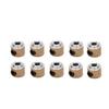 10PCS 2.1/3.1/4.1/5.1mm Wheel Collar Bushing Round Block Lockstitch Axle Card Shaft Sleeve Arbor Lock for DIY RC Model Parts - (Color: 2.1mm) view 1