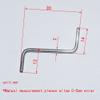 10/100pcs 2 * 14 * 30 * 13mm Z axle Iron Shaft dron rc car Plane Robot Kids Toys for Boys DIY Baby Accessories Montessori juguetes - (Color: 100pcs) view 2