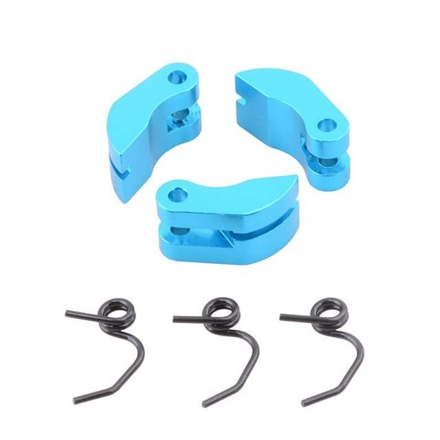 Metal Clutch Disc Replacement Clutch Rejection Block Friction Plate for 1/8 21 28 Level Engine RC Car Parts|Parts & Accessories| - - (Color: Sky Blue)