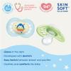 MAM Original Day & Night Baby Pacifier, Nipple Shape Helps Promote Healthy Oral Development, Glows in The Dark, 3 Pack, 6-16 Months, Boy,3 Count (Pack of 1) view 2