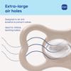 MAM Air Pacifier for Babies 6-16 Months, Extra Air Flow for Sensitive Skin, Developed with Medical Experts, BPA-Free Skin Soft Silicone, 4 Count, Made in Europe view 3