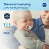 MAM Air Pacifier for Babies 6-16 Months, Extra Air Flow for Sensitive Skin, Developed with Medical Experts, BPA-Free Skin Soft Silicone, 4 Count, Made in Europe view 4