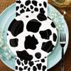 60pcs Cow Print Party Supplies - Cow Themed Tableware Set with 7" Paper Plates, Napkins & Forks for Kids Birthday Party (Serves 20) view 3