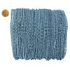 THE MARDI GRAS KREWE - Mardi Gras Beads  144 Pieces, 12 Dozen, Assorted 33" 7mm Bead Necklaces with Doubloon, Bulk Party Favors and Parade Throws - Light Blue view 1