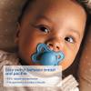 MAM Original Baby Pacifiers 0-6 Months, Binky for Newborn Babies, BPA-Free Skin Soft Silicone Nipple, Glows in The Dark, Developed with Medical Experts, 4 Count, Made in Europe view 4