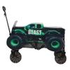 Seeing Red Monster Truck Engine Decorative Wagon Cover Halloween Costume Accessory Prop view 1
