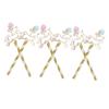 10 Pcs Merry-go-round Cake Topper Decor for Birthday Halloween Holiday Garden view 1