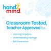 hand2mind See My Feelings Mirror (Set of 4) and Sensory Fidget Tubes (Set of 4) | Calming and Anxiety Relief Toys for Kids view 3