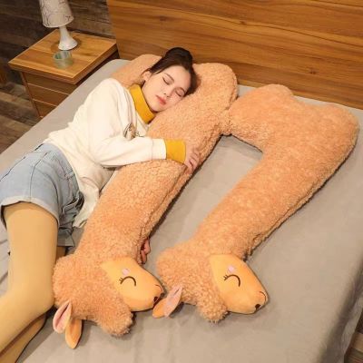 Ryttir 29.5 Inch 15% Chubbier Large Llama Stuffed Animal,Soft Weighted Alpaca Plush Stuffed Llamas Body Pillow for Kids and Adults - Perfect Valentine Llama Gifts for Cuddling and Room Decoration