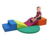 FDP SoftScape Playtime All Around Climber for Crawling Infants and Toddlers, Soft Foam Indoor Active Play with Steps and Slides & SoftScape Toddler Playtime Corner Climber view 4