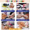 5 in 1 Animal Park, Construction Education Toy for Kids 6+ Years Old, Craft Bricks for Adults, Realistic House, DIY Garden, STEM Building Set, Washable and Reusable (39pcs) view 4