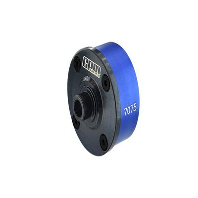 GPM Upgrades Medium Carbon Steel+Aluminium 7075-T6 Front/Middle/Rear Diff Case for Kraton/Talion/Senton/Outcast/Typhon/Notorious/Infraction/Limitless/Mojave/Fireteam/Felony/Rc Cars (Blue)
