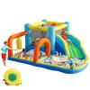 SunSports Inflatable Water Slide,Bounce House with Slide for Indoor Party,Bouncy Castle with for Kids Outdoor, Water Slides for Backyard,Inflatable Jumper Bounce House view 1
