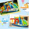 SunSports Inflatable Water Slide,Bounce House with Slide for Indoor Party,Bouncy Castle with for Kids Outdoor, Water Slides for Backyard,Inflatable Jumper Bounce House view 4