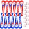 durony 12 Sets Inflatable Baseball Bats and Mini Foam Baseball Sports Stress Ball Sports Party Favors for Baseball Party Supplies Sports Theme Toy view 1