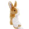 Bunny Hand Puppets Rabbit Plush Animals Toys for Kids Imaginative Pretend Play Storytelling (Brown) view 2