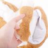 Bunny Hand Puppets Rabbit Plush Animals Toys for Kids Imaginative Pretend Play Storytelling (Brown) view 4