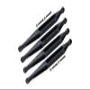 GPM Upgrades Aluminum 7075-T6 Lower Link Bar Set for 1/8 LMT Solid Axle Monster TruckLOS04022/ LMT Solid Axle Monster Truck RTR, Son-Uva DiggerLOS04021T1/T2 Rc Cars (Black) view 1