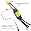ApisQueen 120A ESC 2-6S LiPo Brushless Electronic Speed Controller with BEC XT90 & 5.0mm Plug for RC Airplane Drone Model view 2