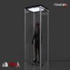 1/6 Scale Action Figure Display Box Acrylic Display Case 2.0 for 12inch HT Dam SS Figure Doll (with Top Lamp) view 4