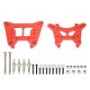 RCAWD Alloy Front Rear Shock Tower 2pcs for Arrma 1/8 Outcast 6S Notorious 6S Kraton 6S RTR/EXB Upgrade Parts (Red) view 1