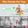 iPlay, iLearn Bouncy Pals Lion Hopper Toy, Toddler Plush Bouncing Animal, Inflatable Ride on Bouncer W/Pump, Indoor Outdoor Hopping Horse, Kid Jumping Toy, Birthday Gift for 2 3 4 5 Year Old Boy Girl view 4