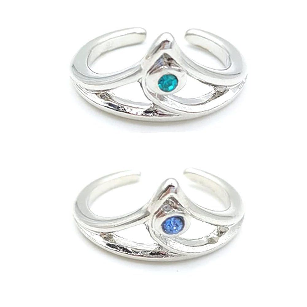 MEIFNG 2pcs Sage Ring from Game Cosplay Costume Accessories (B)