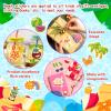 24 Sheets Summer Pool Beach Stickers Luau Hawaii Sun Stickers Beach Watermelon Beer Ice Cream Pineapple Sticker for Hawaii Tropical Party Decoration Sticker Summer Holiday Party Favors view 4
