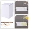 Lewtemi White Trading Card Dividers Plastic Card Separators Organizer for Sport Game Business Storage, 2.6 x 3.8 Inch/ 66 x 97 mm(250 Pieces) view 3