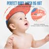 2 PCS Kids Shower Shampoo Caps Adjustable Silicone Visor Shield Hat Prevent Water Into Eyes Ears Bathing Hat Toddler Rinser Hat Bath Shower Protector Soft Cute Visor Cap Waterproof Shampoo Bath Cap view 3