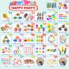 300 PCS Party Favor for Kids Goodie Bags Stuffers, Prize Box Toys for Kids Classroom Bulk, Small Fidget Toys Pinata Fillers, Treasure Chest for Students Rewards, Carnival Prizes, Birthday Gifts view 4