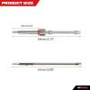 Rcawd SCX24 Axle Shaft Steel 4.5mm Longer Front Rear Cvd Drive Shaft Axle w/Brass Thicker Hex for Bigger Wheels Axial Scx24 Upgrades 1/24 RC Crawlers view 2