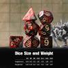 Grajar 35Pcs DND Dice Set with 5 Colorful Animal Patterned Dice Pouches, Polyhedral Dice Sets for Dungeons and Dragons D&D TTRPG MTG Table Role Playing Games view 4