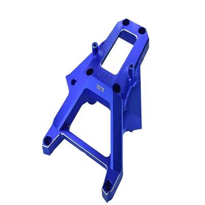 Aluminum 7075-T6 Front Bulkhead Cover Set for Traxxas 1:5 XRT 8S Monster Truck 78086-4 Upgrades - Blue