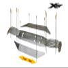 Stainless Steel Chassis Armor Skid Plate Protection Plate Set (Hollow Lightweight Design) for Traxxas 1:5 XRT 8S Monster Truck 78086-4 Upgrades view 4