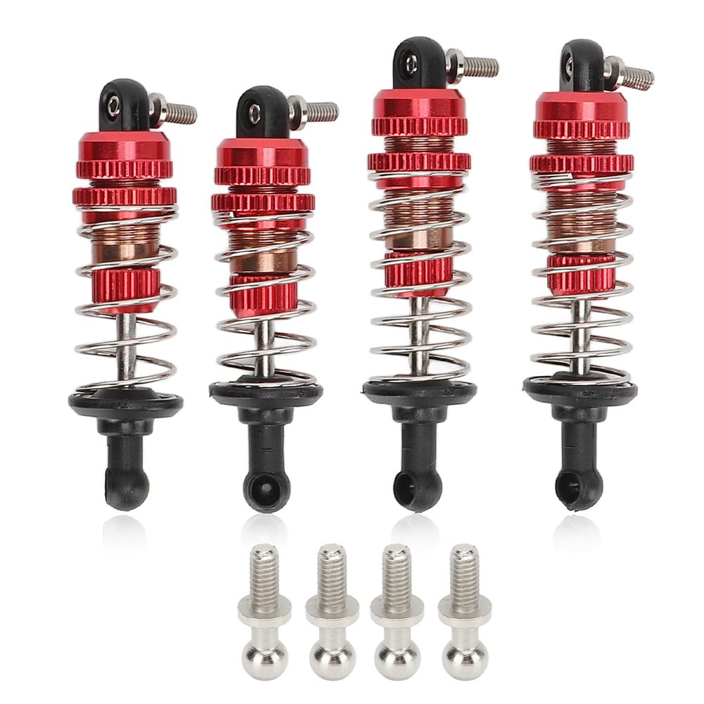 Hydraulic RC Car Shock Damper, Front and Rear Absorbers for RC Vehicles, Compatible with UD1601 UD1602 UD1603 UD1604 UD1607 SG1603 SG1604