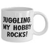 Cheap Juggling Gifts, Juggling. My Hobby Rocks!, Juggling 11oz 15oz Mug From Friends, Juggling balls, Juggling clubs, Juggling scarves, Juggling rings, Juggling pins, Juggling bean bags view 2