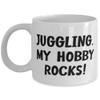 Cheap Juggling Gifts, Juggling. My Hobby Rocks!, Juggling 11oz 15oz Mug From Friends, Juggling balls, Juggling clubs, Juggling scarves, Juggling rings, Juggling pins, Juggling bean bags view 1