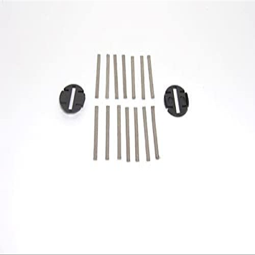 Greenhills Slot Spares 14 Tinned Copper Braids & 2 Braid Plates C8329 Scalextric Compatible - G2994 *