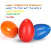 Egg Crayons for Toddlers, 9pcs Palm Grip Baby Crayons view 3