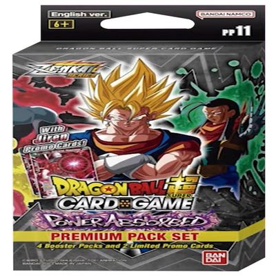 BANDAI NAMCO Entertainment Dragon Ball Super TCG: ZENKAI Series 03 Power Absorbed Premium Pack Set [PP11]