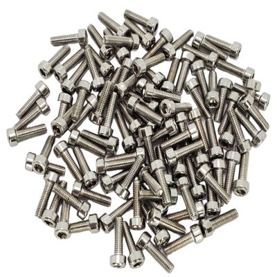 NHX RC M3 x 10mm Scale Socket Hex Stainless Screw Kit for Beadlock Wheels 100pcs