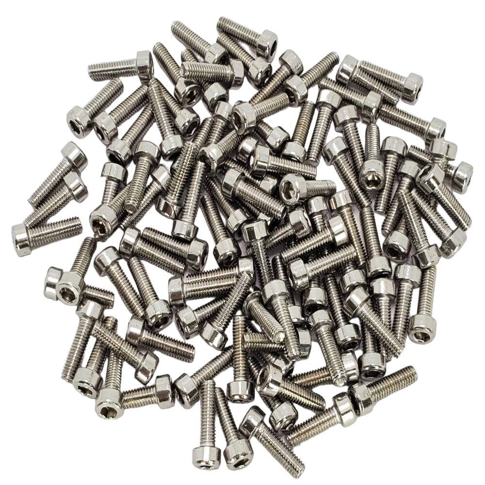NHX RC M3 x 10mm Scale Socket Hex Stainless Screw Kit for Beadlock Wheels 100pcs