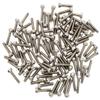 NHX RC M2 x 10mm Scale Socket Hex Stainless Screw Kit for Beadlock Wheels 100pcs view 1