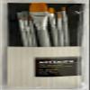 Artsmith 7pc Gold Taklon Brush Set for Acrylics, Watercolor and Tempera 1825-3500 view 1