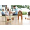 Crown Display Montessori Busy Board Fidget Mini Cube for Toddlers {Improved 2023 Version} Wooden Sensory Activity Toys LED Light Up Buttons Wires Baby Gifts Educational Learning Toy view 4