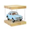 BenchPro Clear Acrylic Display Case for Trophy, Collectibles, Assemble Cube Display Box Stand Dust Proof Protection Showcase for Action Figures Toys. (1.75" Thick Wood, 12" H x 12" L x 12" D) view 2