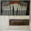 Artsmith 12pc Brown Taklon Brush Set for Acrylics, Watercolor and Tempera 1825-3385 view 1